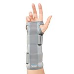 TYNOR Forearm Splint, for Wrist and Forearm Support | Pain Relief, Injury Recovery & Stability Brace for Men & Women | Ideal for Sprains & Strains | Pack of 1 (Grey, XXL)