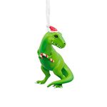 Hallmark Dinosaur in Santa Hat Christmas Ornament