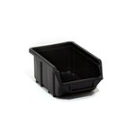 Patrol Group Storage Box, Plastic Storage Boxes Plastic PP Storage Box, Black, ECOMALCZAPG001