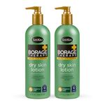 Shikai Borage Therapy Dry Skin Lotion Original Unscented - 16 Oz, Pack Of 2