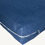 100% Waterproof Mattress Protector with Zipper Chain,Zippered Mattress Encasement, Bed Cover, Six-Sided Waterproof Mattress Protector with Zip (Single_78x36_6, Navy Blue)