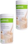 HERBALIFE Formula 1 Nutritional Shake Mix - Vanilla & Vanilla Flavor For Weight Loss Combo Pack Of 2 PIECES Combo (1000 Gram)