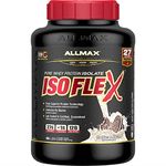 ALLMAX Nutrition - ISOFLEX - 100% Ultra-Pure Whey Protein Isolate - Cookies & Cream - 5 Pound