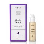 Solved Labs Clarity Drops Brightening Serum | With 1% Kojic Acid, 5% Grape Glycolic & 2% Alpha Arbutin, Hydrating Spot Corrector For Dark Spots & Pigmentation For All Skin Types | Men & Women | 45 Ml