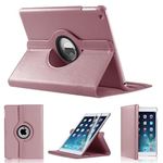 iPad Air 2 Case [Corner Protection] - Slim Fit Premium Pu Leather Folio Case for iPad Air 2 (ROSE GOLD)