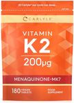 Vitamin K2 MK7 200ug | 180 Vegan Ta