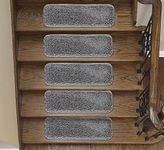Emmahome Soft Shaggy Carpet Stair T