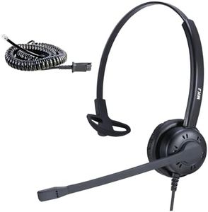 MKJ Cisco Telephone Headset with Microphone Noise Canceling Corded RJ9 Call Center Office Phone Headset for Cisco CP-7861 7942G 7941G 7945G 7960 7961G 7962G 7965G 7971G 7975G 8841 8861 9951 9971