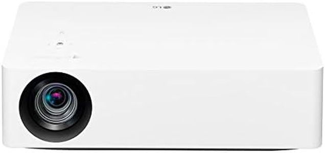 LG CineBeam UHD 4K Projector HU70LA - DLP Home Theater Smart Projector with Alexa Built-In, White