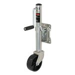 CURT 28112 Marine Boat Trailer Jack with 6-Inch Wheel, 1,200 lbs. 11 Inches Vertical Travel