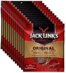Jack Link's Beef Jerky 12x80g High In Protein, Low Fat, (Original)