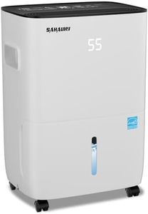 SAHAUHY 80 Pints ENERGY STAR Dehumidifier for Home Bedroom Basement Large Room Spaces up to 5,200 Sq. Ft with Drain Hose and Water Tank