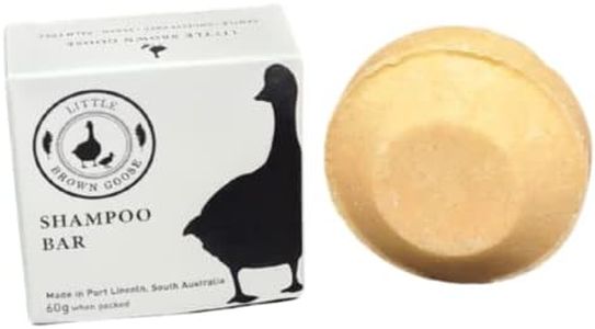 The Little Brown Goose Fifty Shades Handmade shampoo bar. These solid shampoo bars for hair are soap free, paraben free, sulfate free, cruelty free and vegan. Natural shampoo bar long lasting over 50 regular washes (60 Gram)