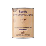 Sanfe Detan Chocolate Wax for Smooth Hair Removal - 600gm with chocolate extracts | Removes Tan, Dead Skin | For Arms, Legs and Full body