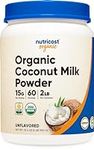 Nutricost Organic Coconut Milk Powder 2LBS - Non-GMO, Certified Organic Coconut Milk Powder