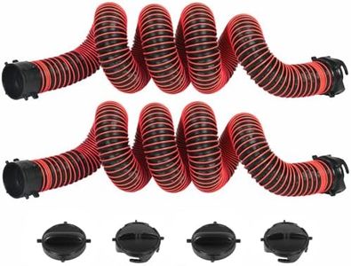 OUTPRIZE 20FT RV Sewer Hose Extension Camper Sewer Hose Extension with Caps