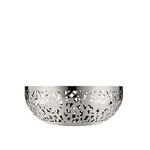 Alessi MSA04/29 Cactus Decorated Fruit Bowl, 18/10 Stainless Steel, Mirror Polished, 29 cm