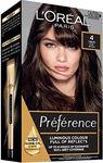 L'Oréal Paris Préférence Permanent Hair Colour - 4 Tahiti (Intense, Fade-Defying Colour)