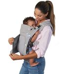 Infantino - in Season Baby Carrier - Design for All Seasons - 5 Removable Layers - Many Carrying Positions - Adjustable Shoulder and Waist Belt - Baby Essentials for Newborn Weighing Between 8-40 Lbs