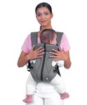 Mi Arcus Hip Seat Baby Carrier With 4 Carry Positions Adjustable With Safety Belt And Buckle Straps For 3 To 24 Months Kids Infants Toddlers,Grey