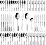 Alata Kate 65-Piece Silverware Set 