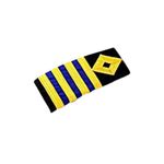 Ocean Kart Professional Epaulettes for Chief Engineer Merchant Navy