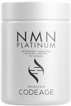 Codeage Liposomal NMN Supplement, Nicotinamide Mononucleotide, NAD precursor, Resveratrol, Betaine Anhydrous TMG, Riboflavin, Vitamin B12 & Quercetin, Non-GMO Liposomal Matrix Vegan Blend, 90 Capsules