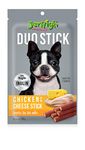 Jer High Duo Stick Chicken with Cheese Stick,Dog Treats Medium, 50 g