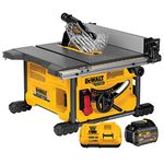 DEWALT DCS7485T1 Flexvolt 60V Max Table Saw Kit, 8-1/4-Inch