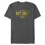 WARNER BROS Men's The Roy Kent Effect T-Shirt, Charcoal Heather, 5XL Big Tall