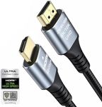 1m 8K HDMI 2.1 Cable, ZESKRIS 48Gbp