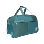 Urban Tribe Novel Wheel Duffel Bag | 2 Wheel Duffle Bag | Built to Last Wheels and Fabric