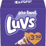 Luvs Triple Leakguards Diapers Size 3, 168 Count