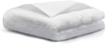 Cariloha Washcloth | White | 12"x12" | Turkish Cotton & Viscose Material Blend | Extra Smooth, Odor Resistant and Highly Absorbent