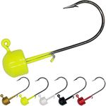 Ned-Rig-Jig-Heads Finesse Mushroom Shroom Jig Heads Kit 25 Pack (1/15 oz-1.8g-25pack)