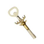 CasaGold Stylish Stag Head Bottle Opener/Can Opener | Handmade Bar Acessories | Unique Design Long Lasting Product Barware | Beer Bottle Opener for Kitchen, Bar or Restaurant