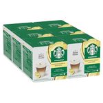 STARBUCKS Madagascar Vanilla Macchiato Coffee Pods by NESCAFÉ Dolce Gusto - 72 Flavoured Coffee Capsules (6 packs)