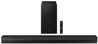 Samsung 400 W 5.1 ch (HW-B750D/XL) Dolby Soundbar, Center Firing Speakers, Surround Sound Expansion, DTS Virtual:X, Bluetooth, HDMI, Optical in (Black)