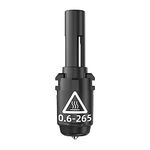 Flashforge Adventurer 3 Series and Adventurer 4 Upgrade Hotend, 3D Printer Parts High Temperature Nozzle Assembly (0.6mm-265°C Nozzle)