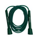 Ampro Adjustable Speed Skipping Rope - Jump Rope - Original - Skip - Skill - Training - Exercise (Green)