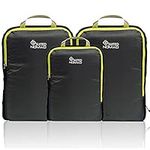 SUITEDNOMAD Compression Packing Cubes Set,Ultralight Travel Organiser Bags