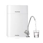 PureDrop CUW4 Aquacube 4-Stage Compact High Efficiency Multi-Purpose Drinking Water Filter System for Sink, Refrigerator and RV-Removes Bacteria, Giardia, Lead, Arsenic and Much More