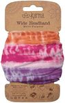 Karma Gifts Wide Headband Rainbow Tie Dye