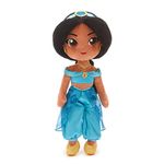 Disney Store Official Princess Jasmine Soft Toy Doll for Kids, Aladdin, 37cm/14”, Plush Cuddly Classic Character, Arabian Princess in Iconic Outfit with Embroidered Expression