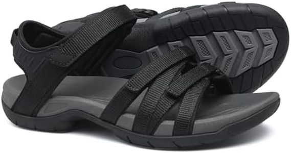 shevalues Hiking Sandals for Women with Adjustable Straps and Arch Support