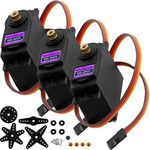 AZDelivery 3 x MG996R Digital Servo Motor Metal Gear High Speed Torque Helicopter Airplane Boat RC compatible with Arduino including eBook