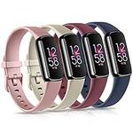 4 Pack Bands for Fitbit Luxe Bands,