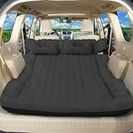 ZORZA Car Air Mattress SUV Trunk Inflatable Bed for Jeep Compass Cherokee Renegade Grand Cherokee Wrangler outdoor blow up camping Mattress (Color:Black)