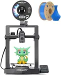 Creality Ender 3 V3 KE 3D Printer, 500mm/s Max Speed 3D Printers Bundle with Creality High-Speed PLA Filament Blue