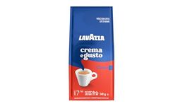 Lavazza Crema E Gusto Whole Bean Coffee Dark Roast 340g Bag, Authentic Italian, Blended and roasted in Italy, Full-bodied dark roast with creamy and full-bodied, with spices notes